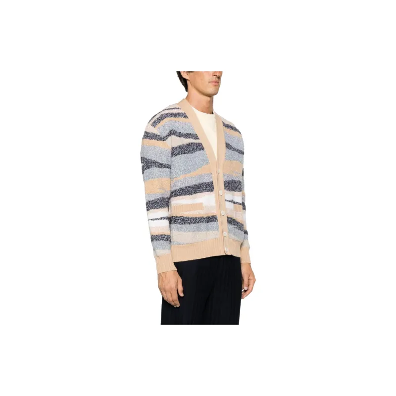 MISSONI Zigzag jacquard Wool Cardigan-3