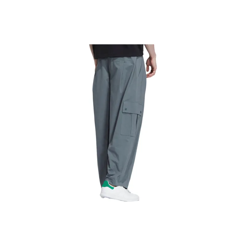 Adidas Knitted Sweatpants Unisex Blue-4