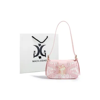 MACK JODAER Synthetic Leather Shoulder Bag Crossbody Bag Regular Women's Pink
