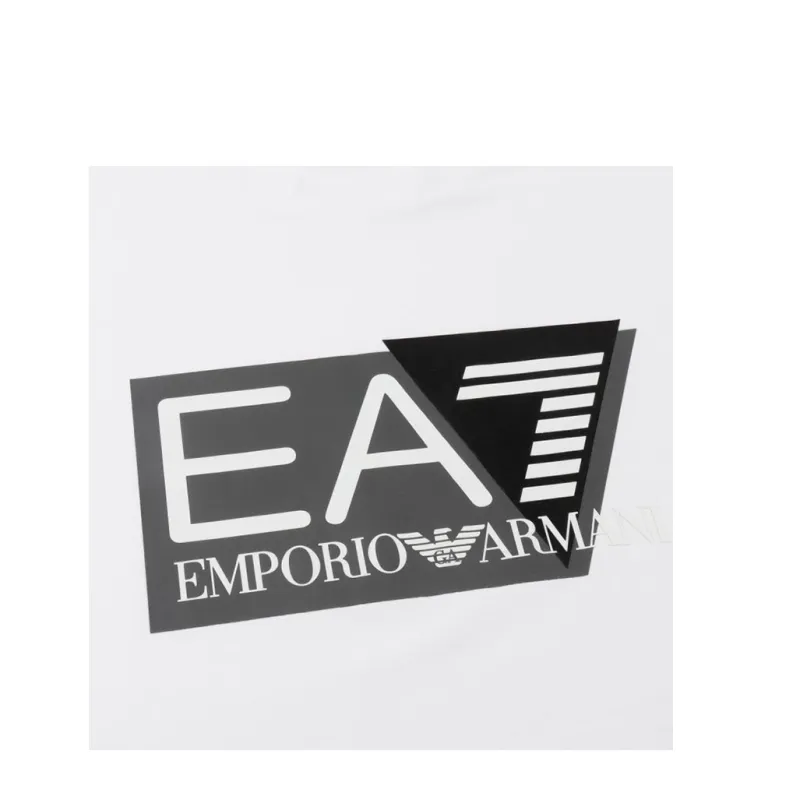 EMPORIO ARMANI Logo Printed Crewneck T Shirt-17