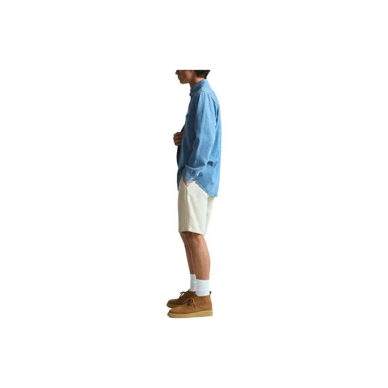 ZARA Casual Shorts Men Light Beige Yellow-5