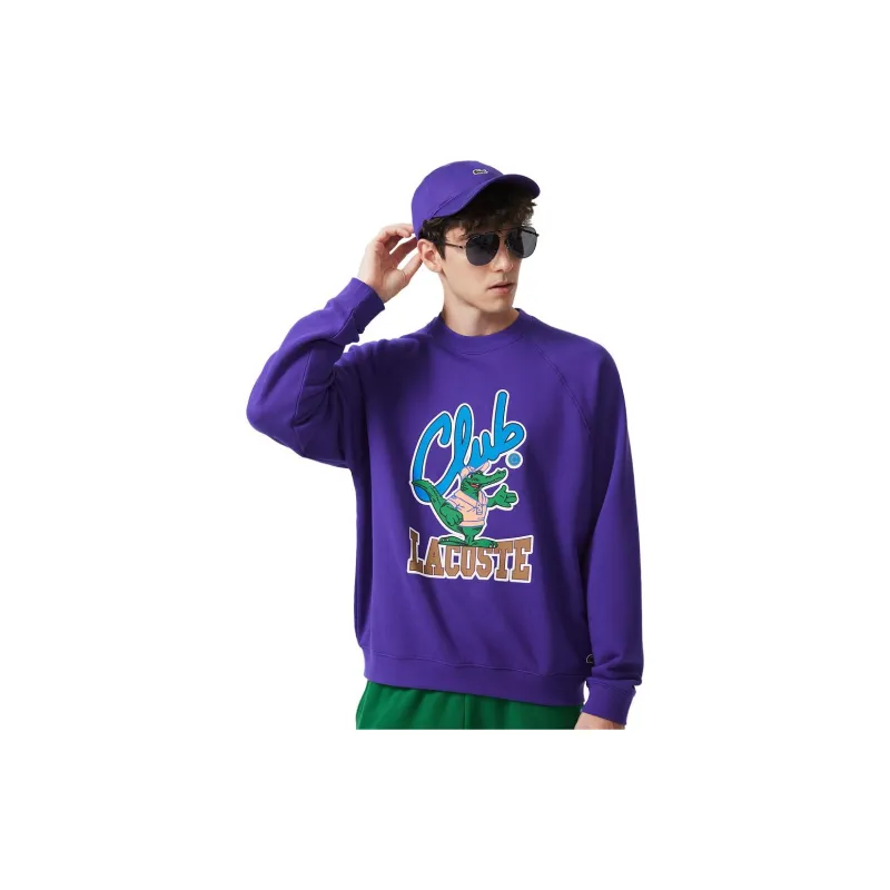 LACOSTE Graphic-print Sweatshirt-6