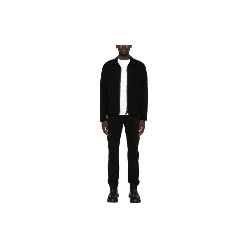 C.P.Company Zip up Gabardine Overshirt-1