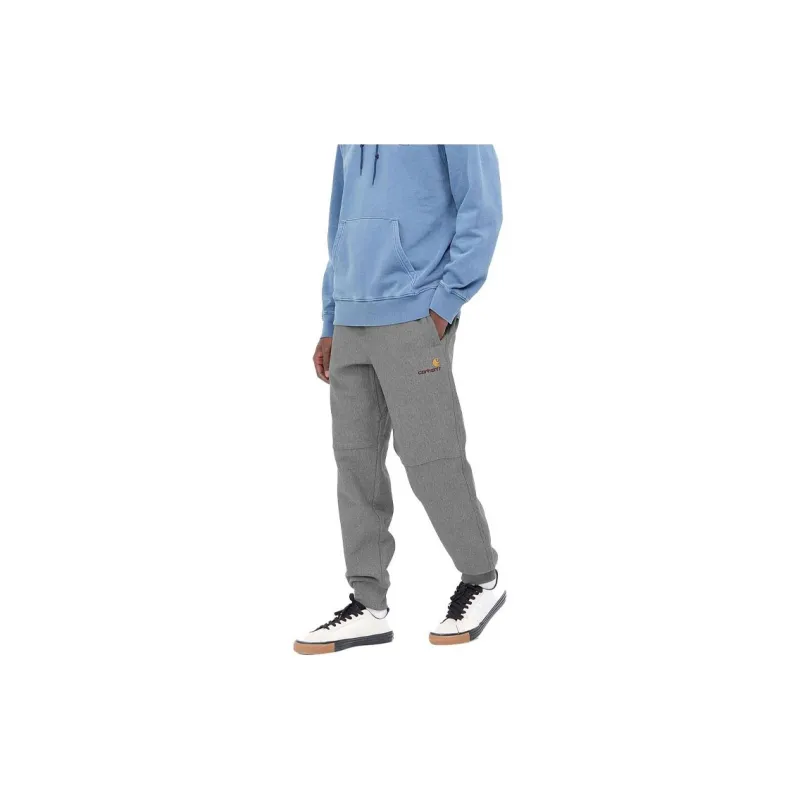 Carhartt WIP Knitted Sweatpants Men Gray-2