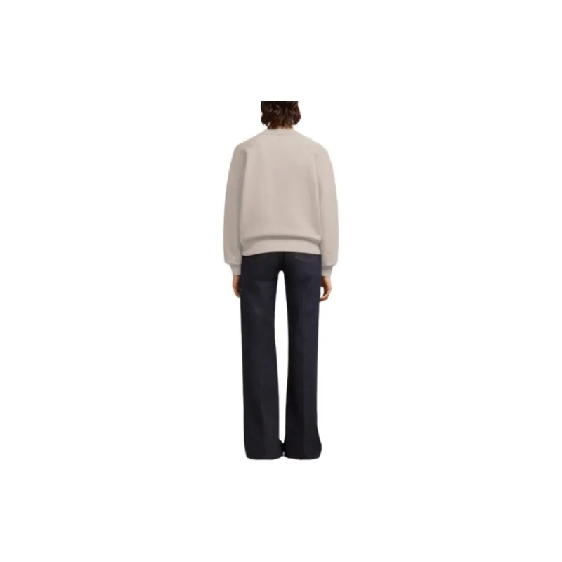 AMIPARIS Paris Ami De Coeur Logo Detailed Long Sleeved Sweatshirt-3