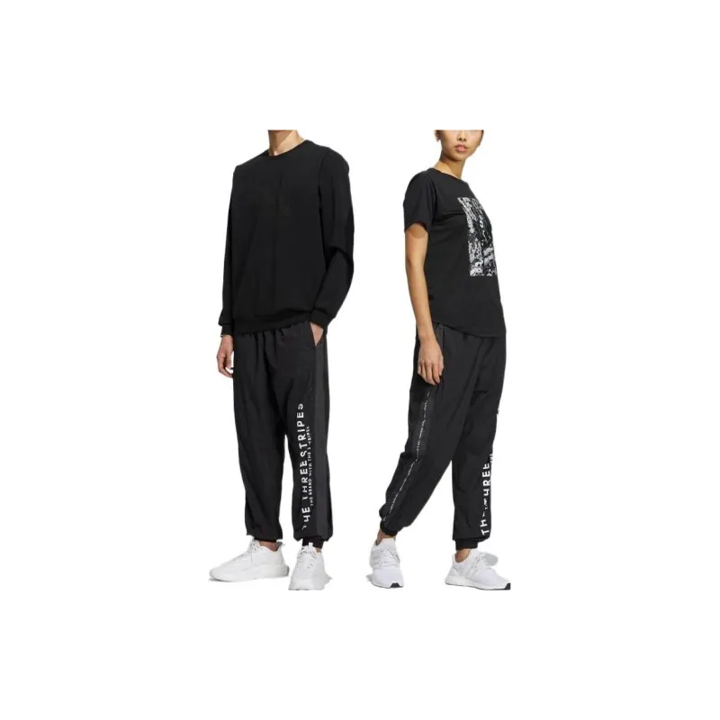 Adidas Casual Pants Unisex Black-1
