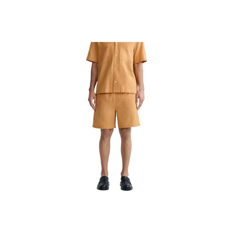 ZARA Casual Shorts Men's Orange-1