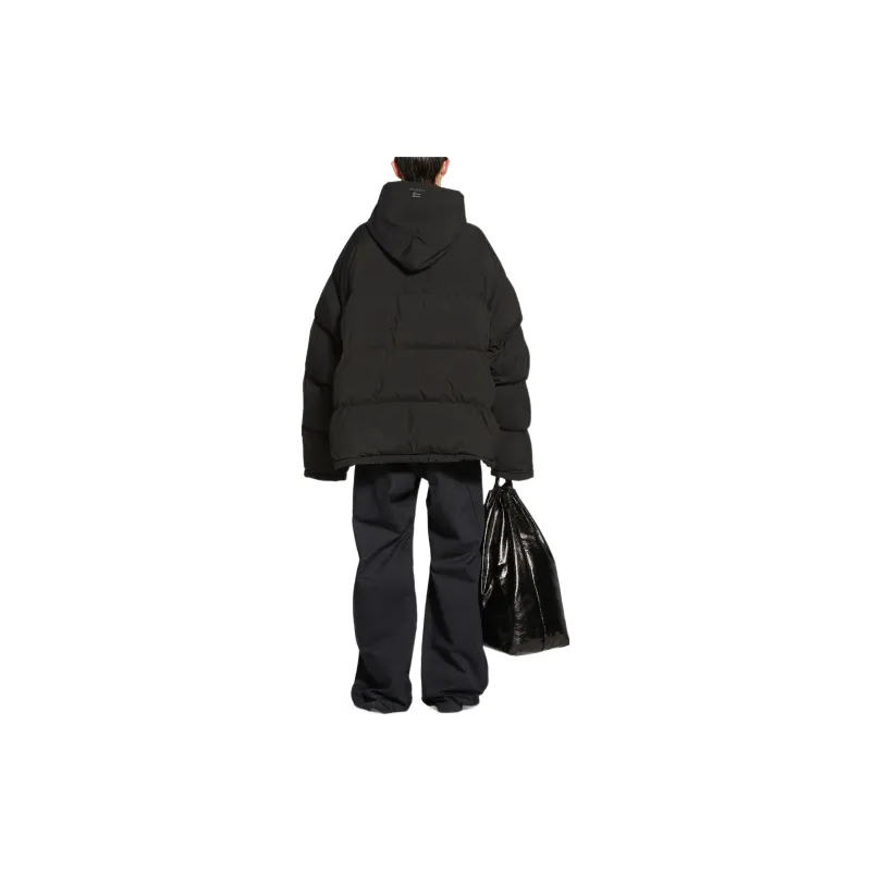 Balenciaga Sporty B Pull Over Puffer Jacket-2