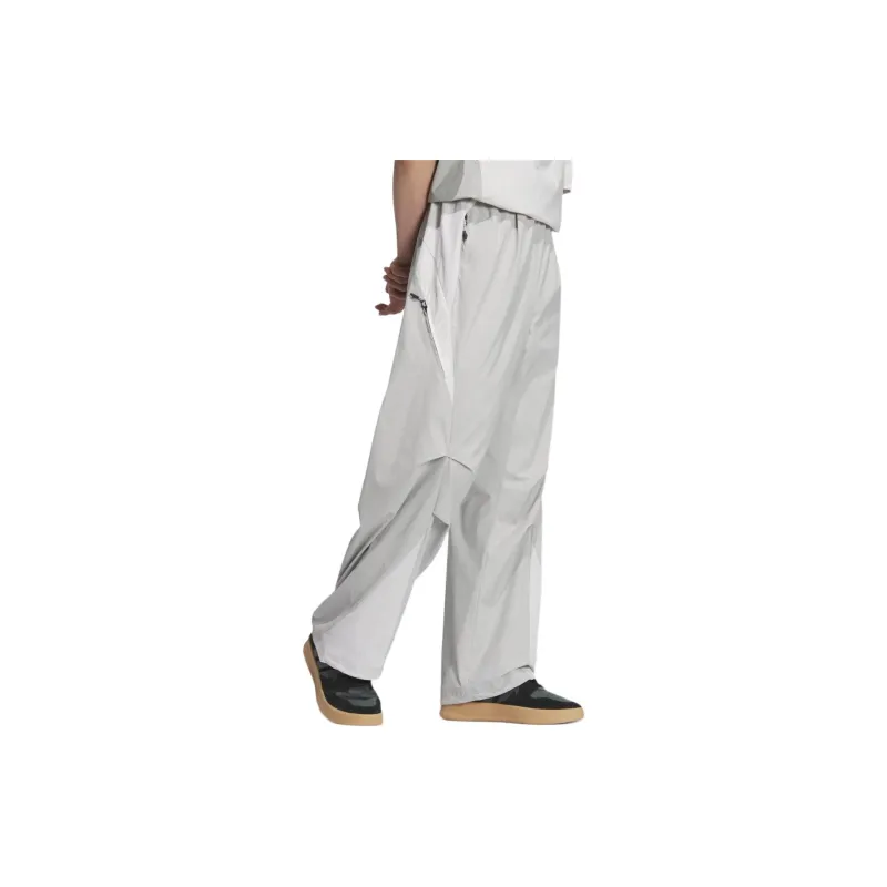 Adidas Casual Pants Men's Dark Silver Gray-2