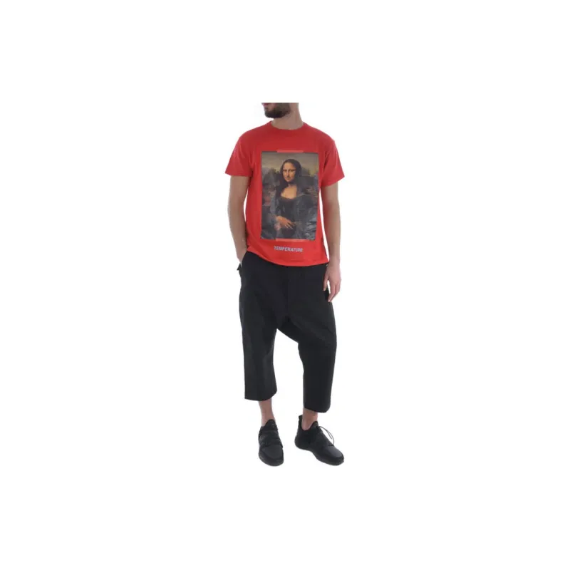 OFF WHITE Mona Lisa Temperature Tee-1