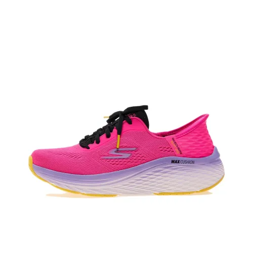 Skechers Slip Ins Running Shoes Women's Low-Top Pink Purple