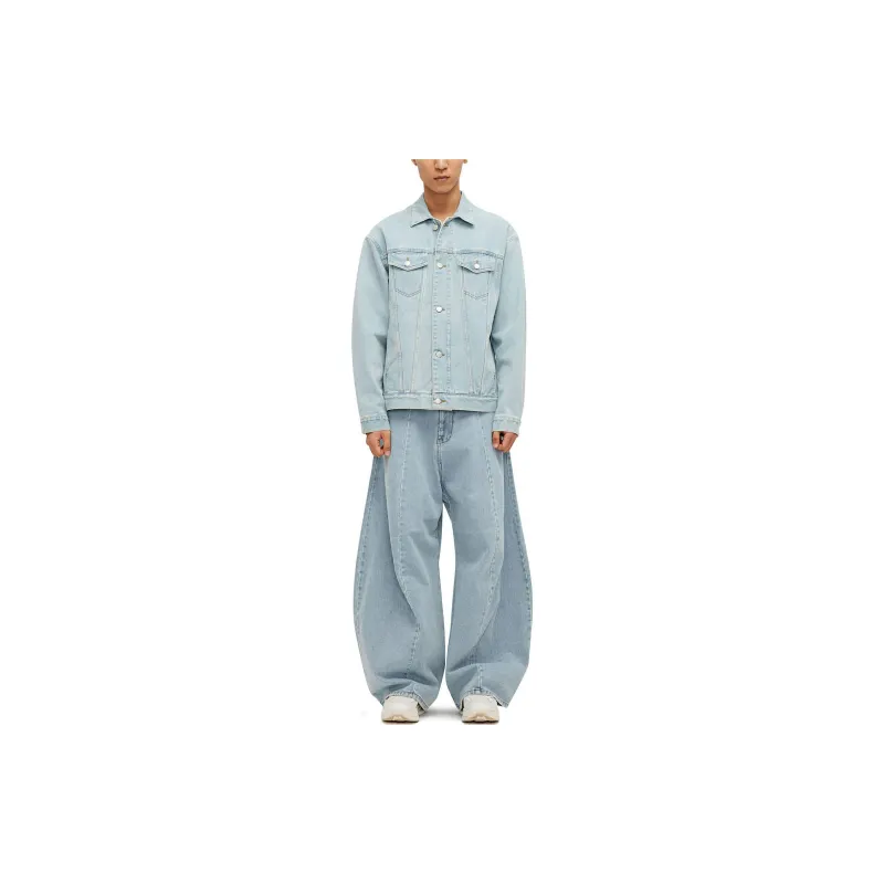 KIMHEKIM BALLOON DENIM PANTS Jeans Men's SKY BLUE/Sky Blue-2