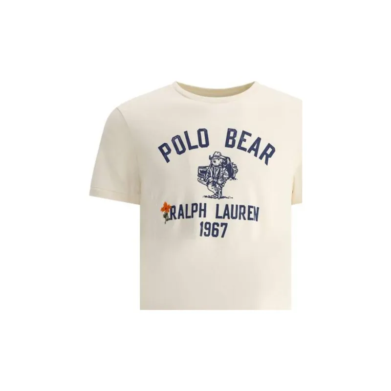 Polo Ralph Lauren T Shirts Men Ecru-5