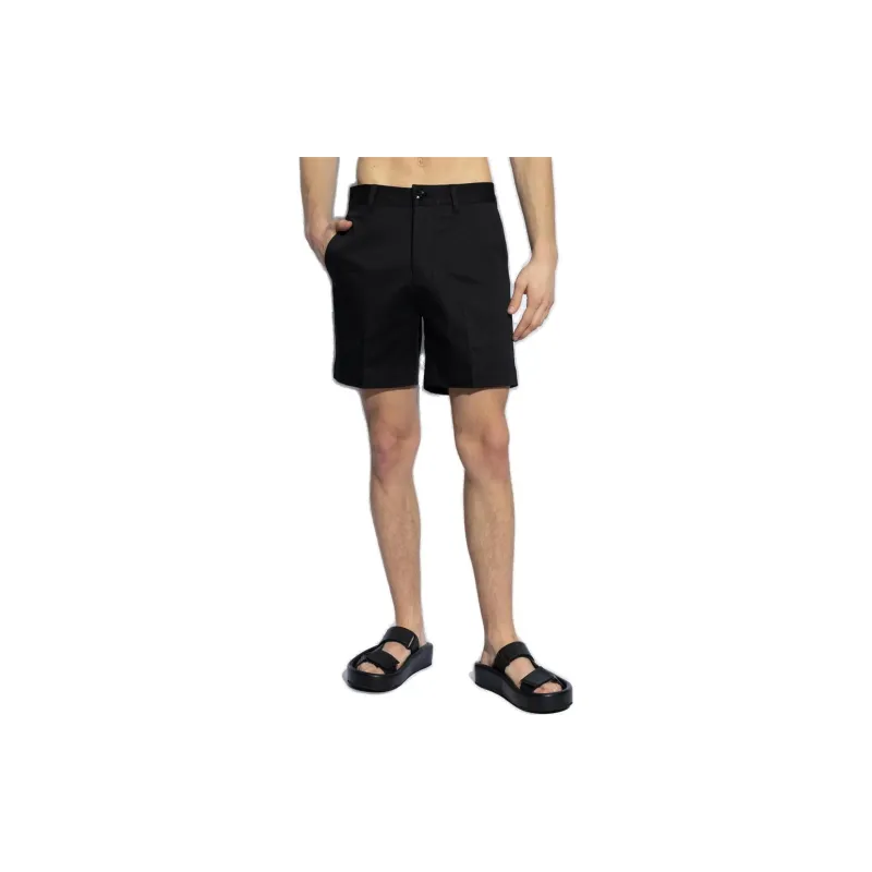 AMIPARIS Paris Ami De Coeur Motif Chino Shorts-1