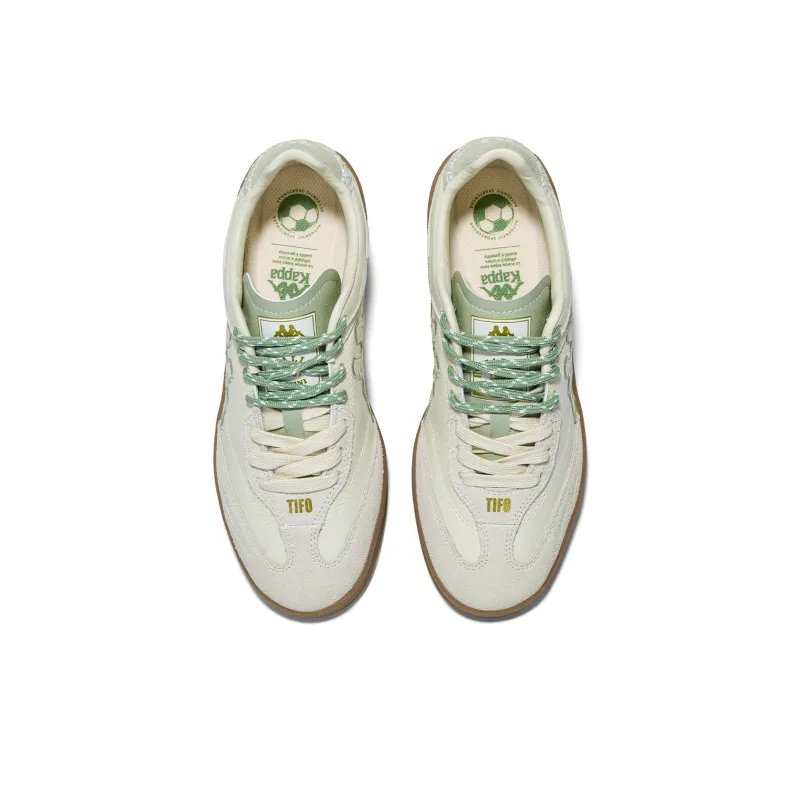 Kappa Tifo Anti Slip Wear Resistant Low Top Skateboard Shoes Unisex Aqua Green-3