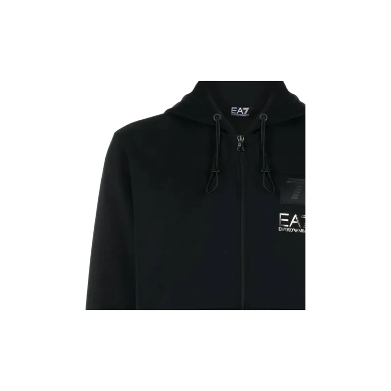 EMPORIO ARMANI EA7 Sweatshirts Men Black-5