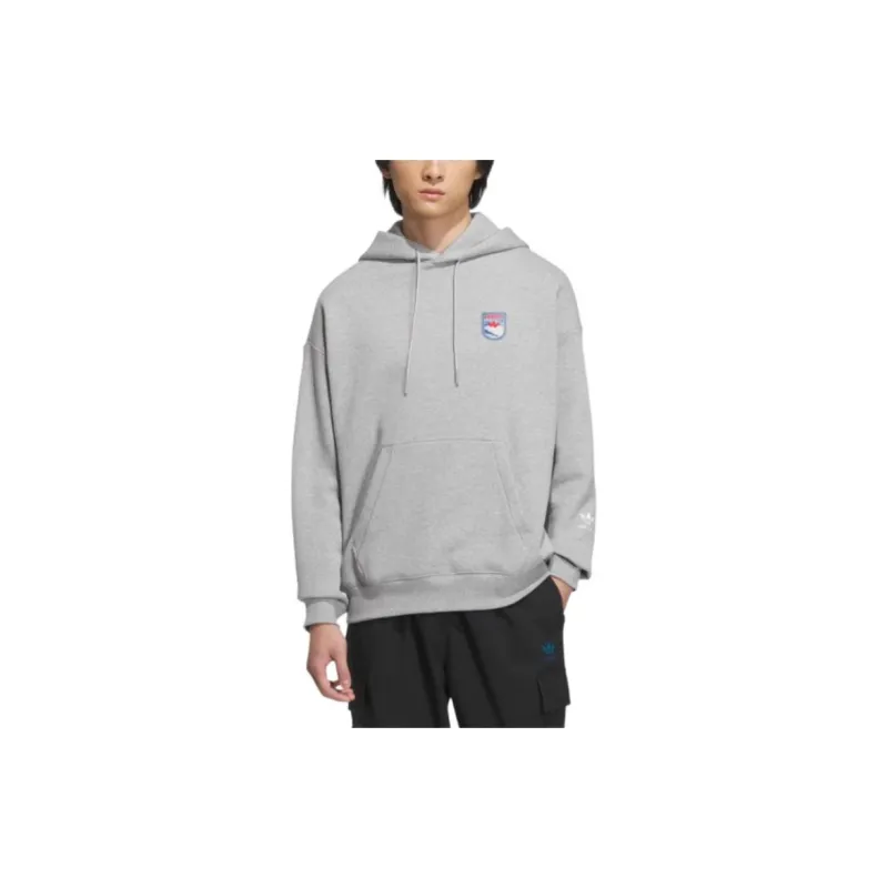 Adidas Originals Sweatshirt Men's Medium Heather Gray-2
