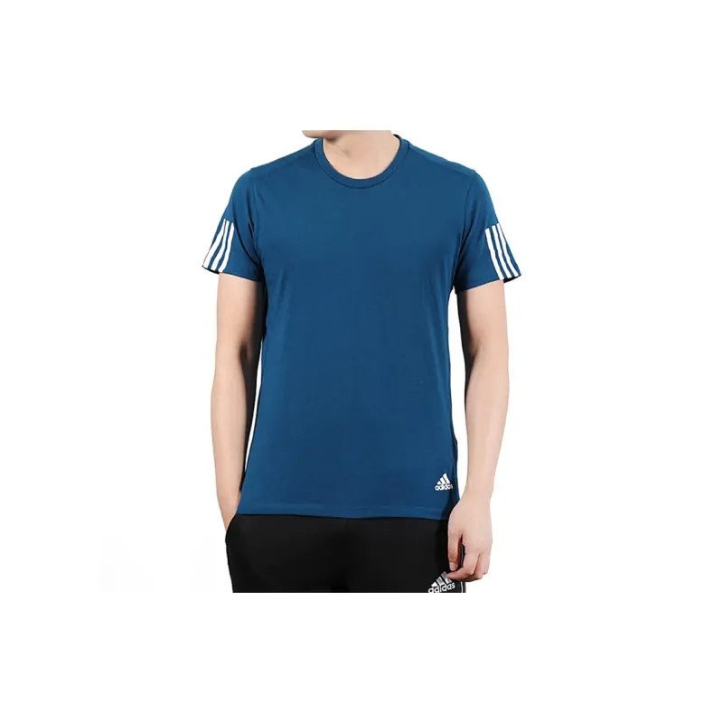 Adidas T Shirts Men Blue-4