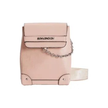 Boy London PU Shoulder Bag Crossbody Bag Small Size Women's Pink