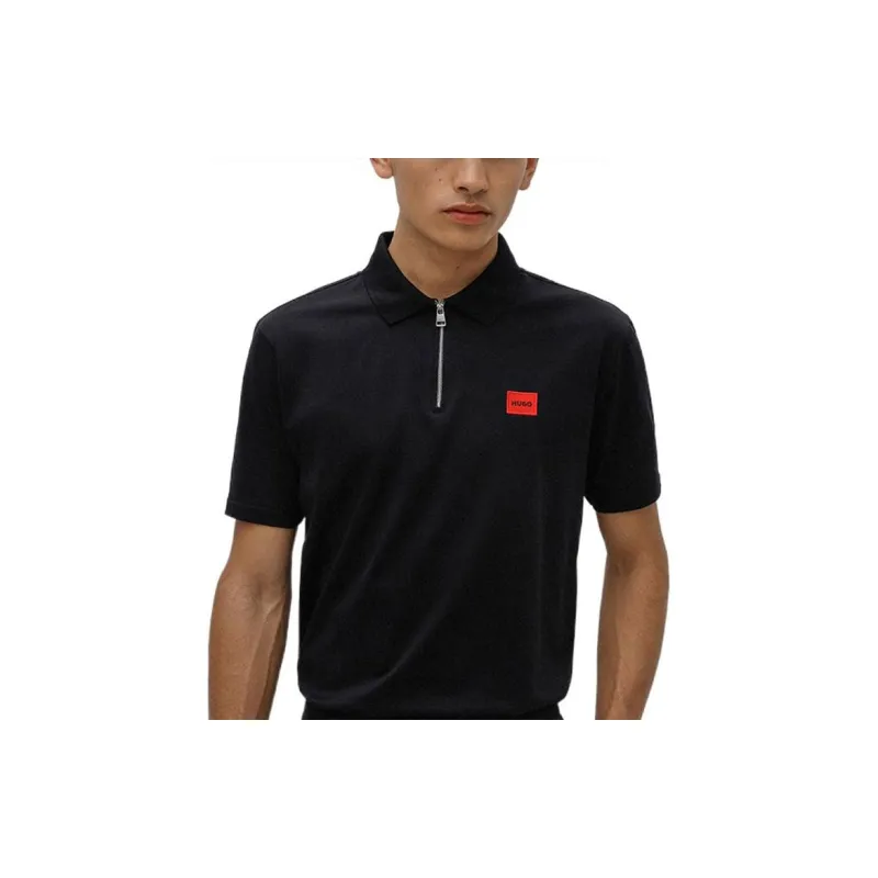 HUGO BOSS SS22 Polo Shirt Men's Black-4