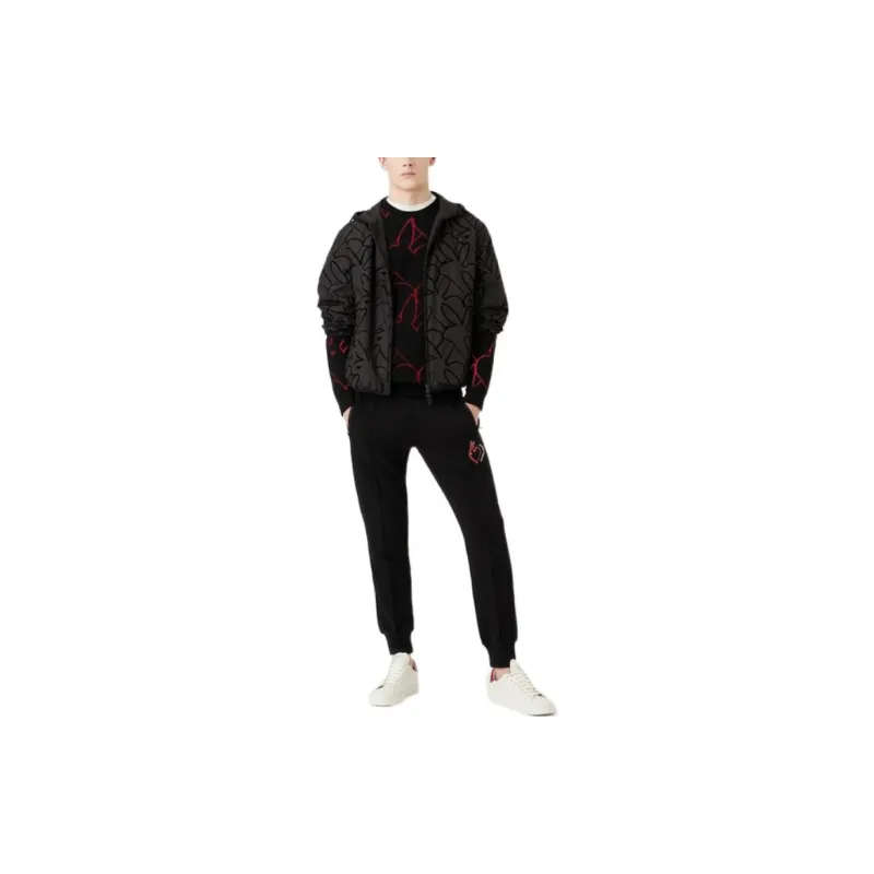 EMPORIO ARMANI SS23 Sweaters Men Black-1