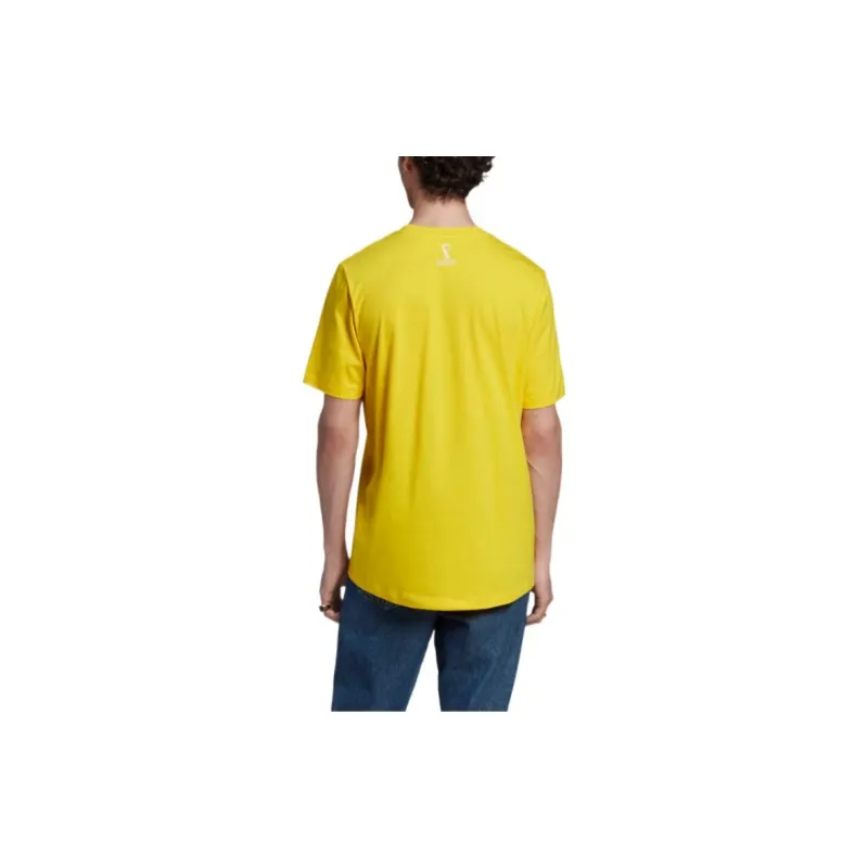 Adidas T Shirts Men Yellow-3
