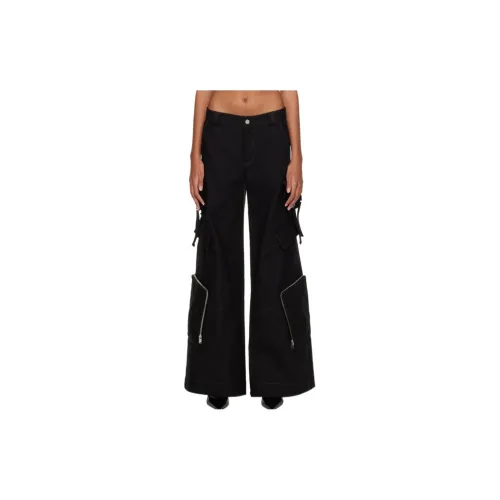 DION LEE Cargo Pants Unisex Black