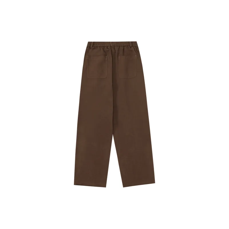 Bodydream Suit Trousers Unisex Brown Green-2