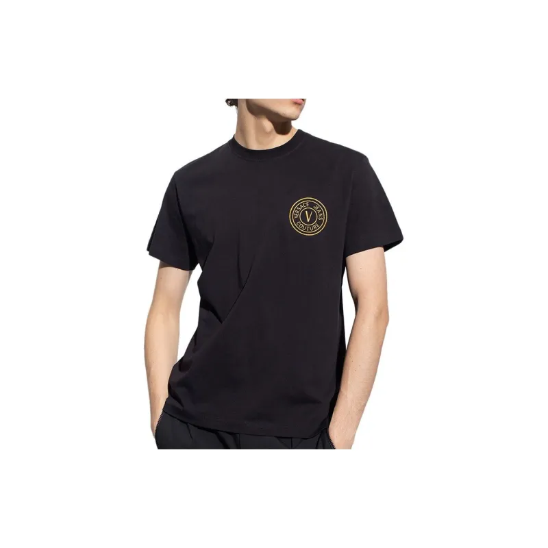 VERSACE JEANS COUTURE SS22 T Shirt Men's Black-2