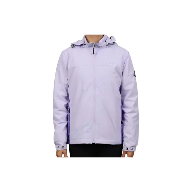 Kappa Jackets Coats Women's Macaron Purple/White-1