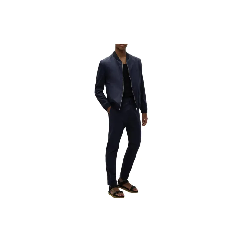 HUGO BOSS High Waist Slim Fit Trousers-1