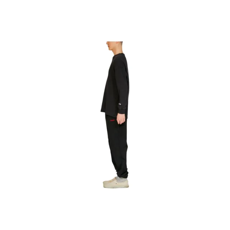 Champion FW24 T Shirt Men's Beige Black-3