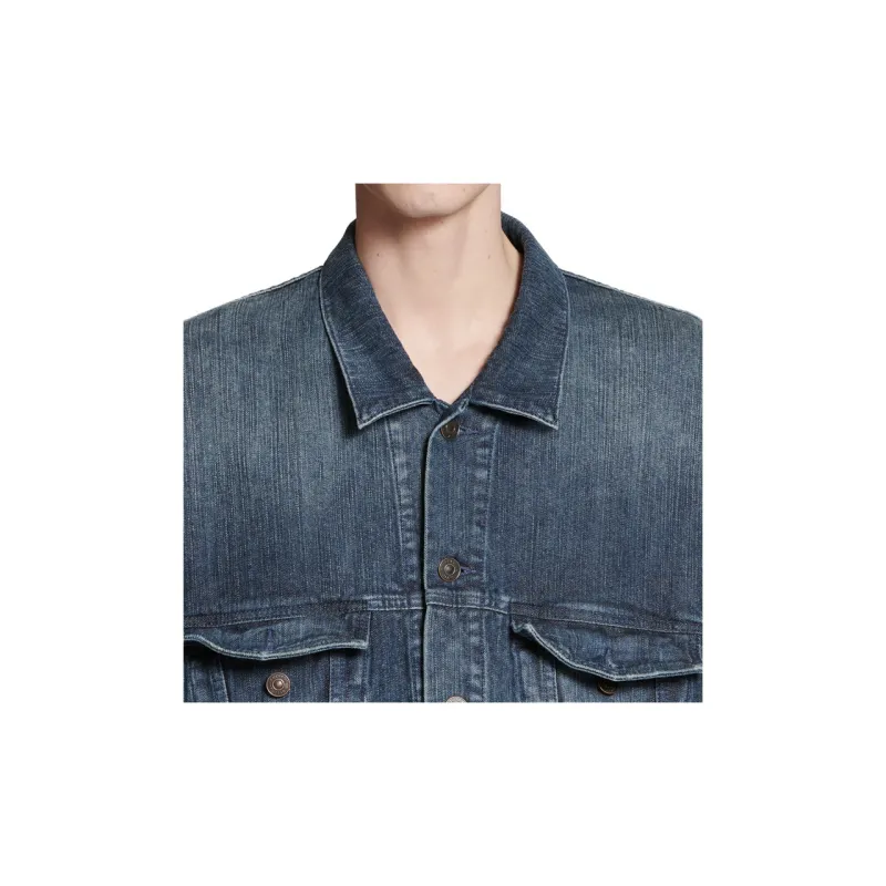 Balenciaga Deconstructed Denim Jacket-5