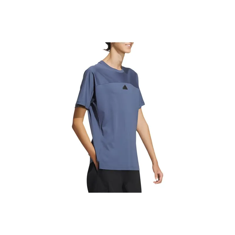 Adidas T Shirts Men Sky Blue-3