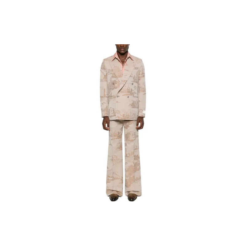 AMIRI FW24 Casual Pants Men's Light Brown-1