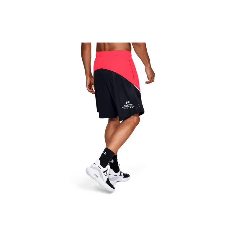 Under Armour Loose Fit Shorts Men's Beta Red-3
