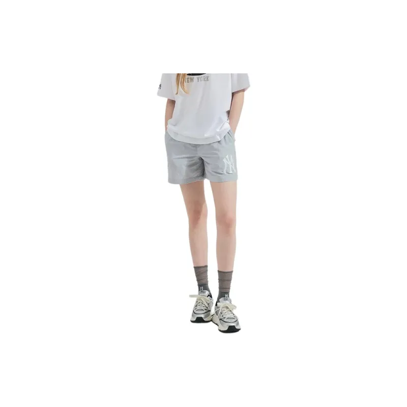 MLB New York Yankees Casual Shorts Unisex Gray-2