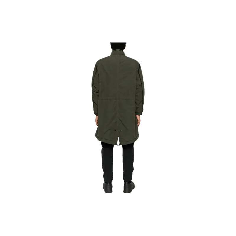STONE ISLAND David Compass badge Long Raincoat-2
