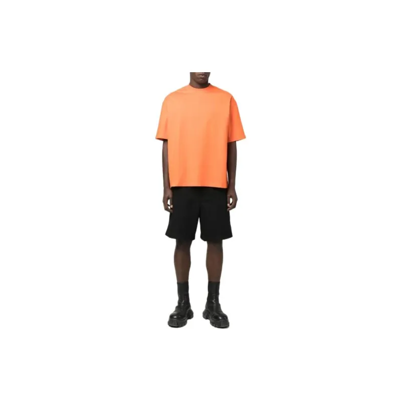 Balenciaga SS22 T Shirt Loose Fit Style Unisex Orange-1