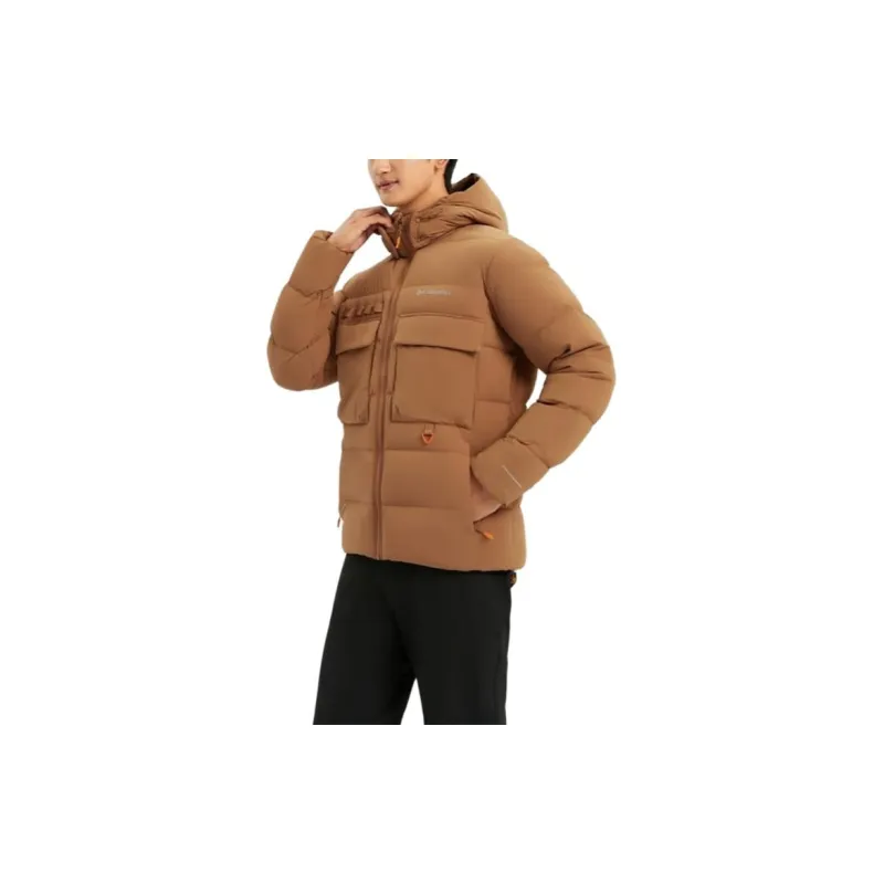 Columbia Down Jacket Men's Brown-3