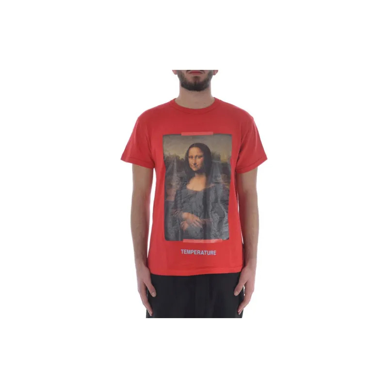 OFF WHITE Mona Lisa Temperature Tee-2