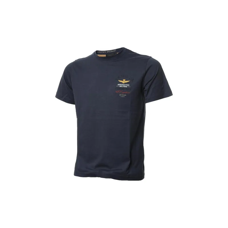 AERONAUTICA MILITARE SS24 T-Shirt Men's Dark Blue-1