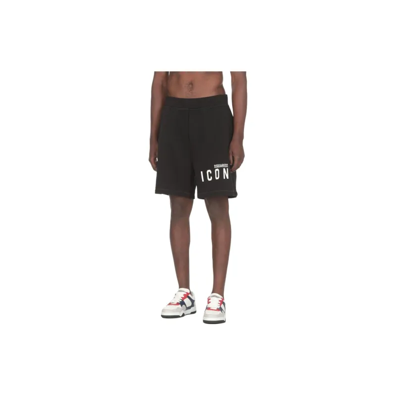 DSQUARED 2 Icon Elasticated Waist Bermuda Shorts-3