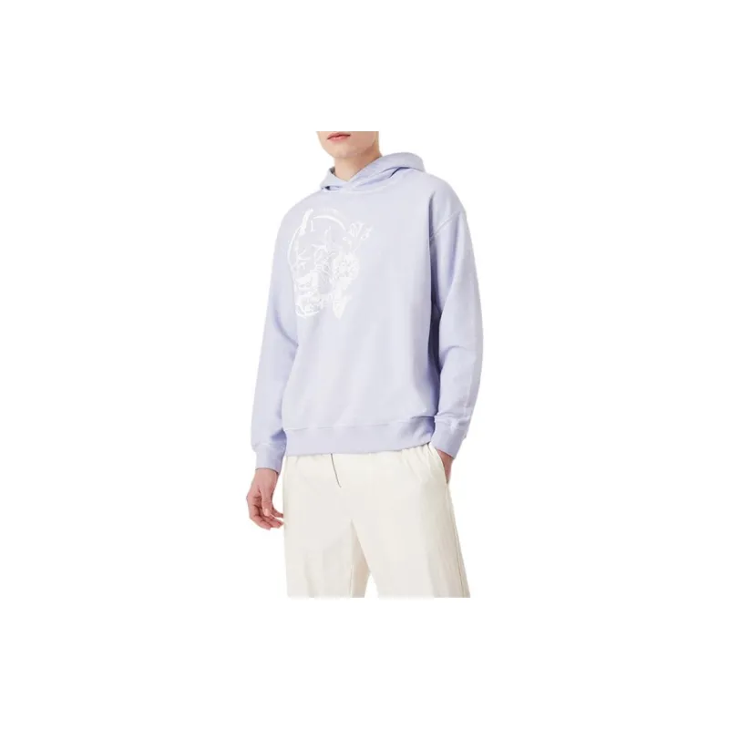 EMPORIO ARMANI Sweatshirts Men Purple-1