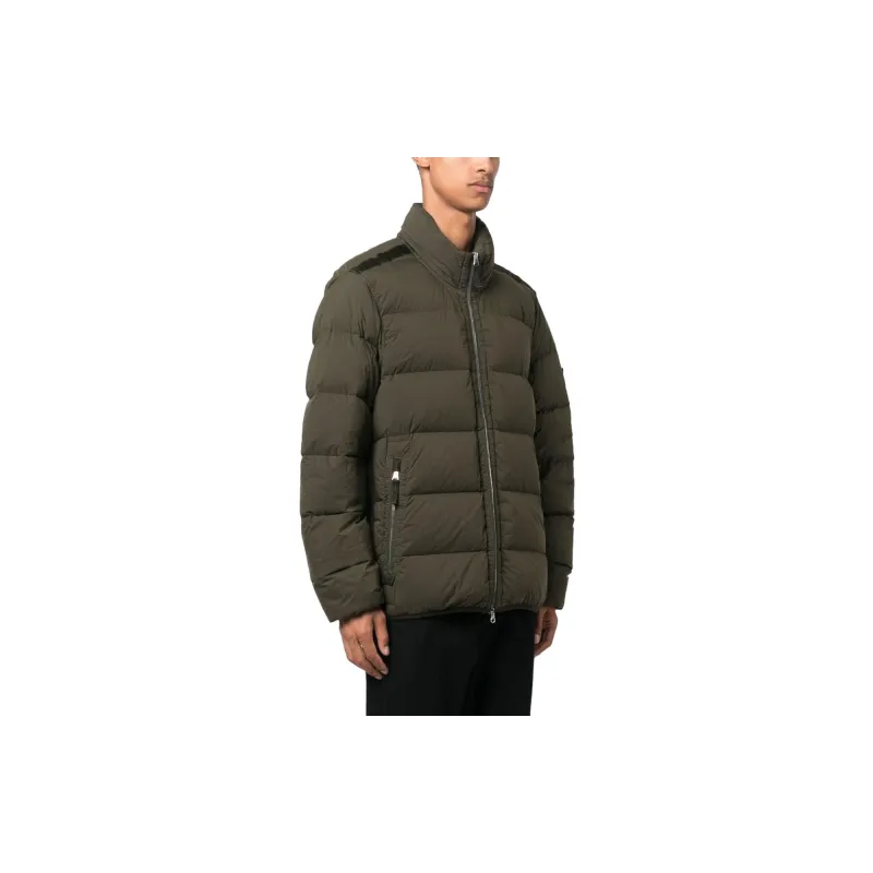 STONE ISLAND Down Jacket Men's Green-5