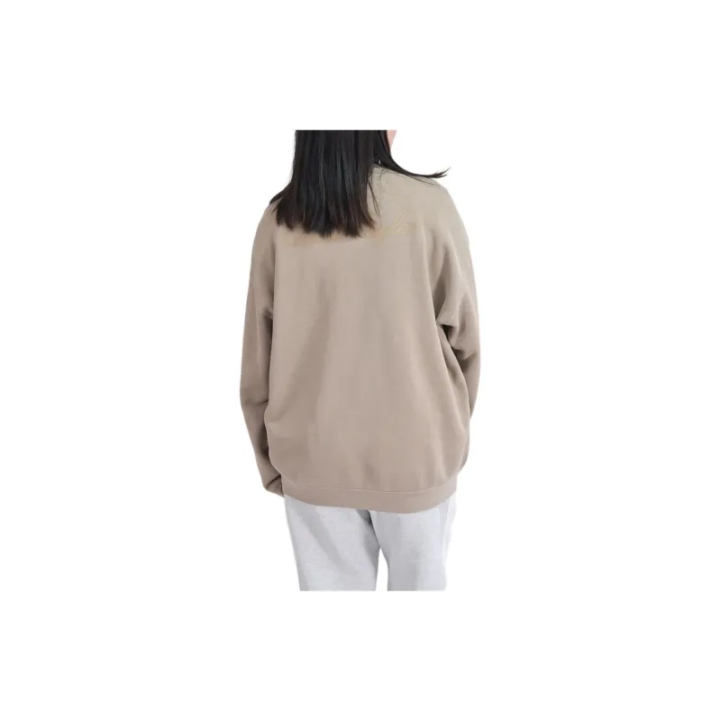 Converse Sneaker Patch Crew Sweatshirt Men's Khaki-4