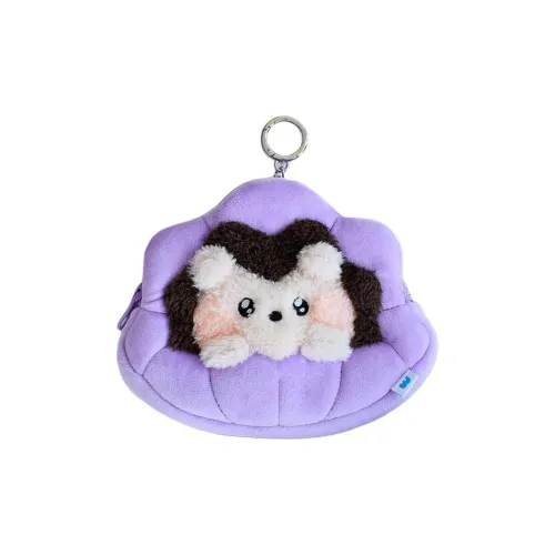 LINE FRIENDS Coin Purses Purple