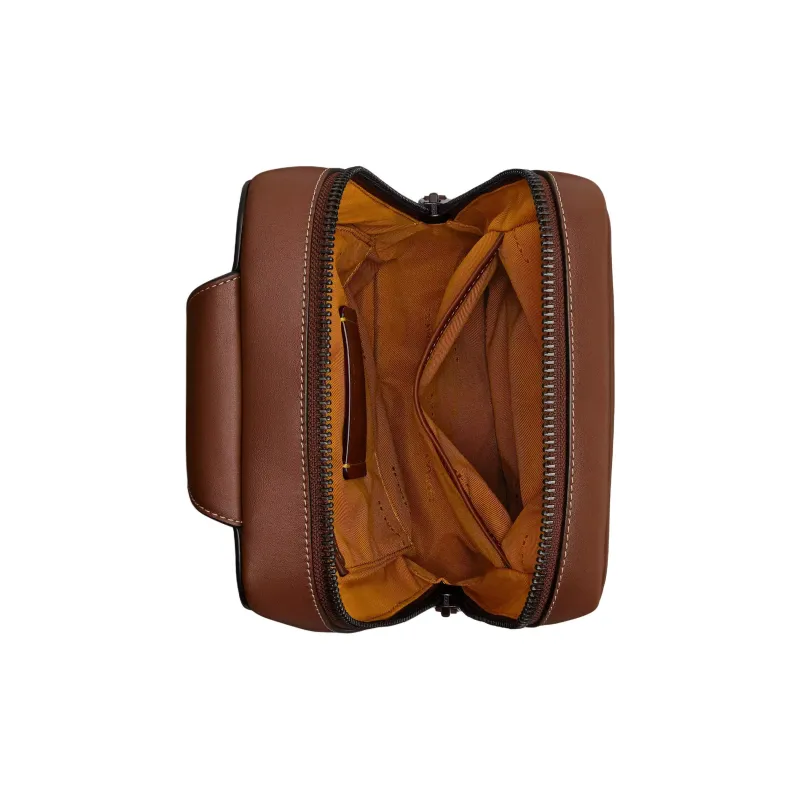 COACH Gotham Tanned Leather Shoulder Bag, Crossbody Bag Trumpets Men's Rosewood-2