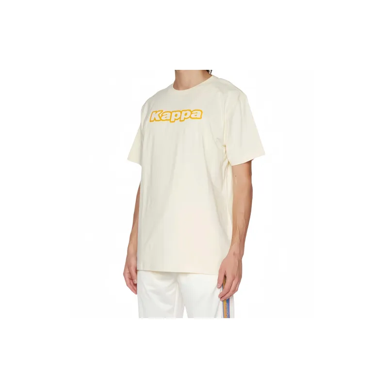 Kappa T-Shirts Men Beige-2