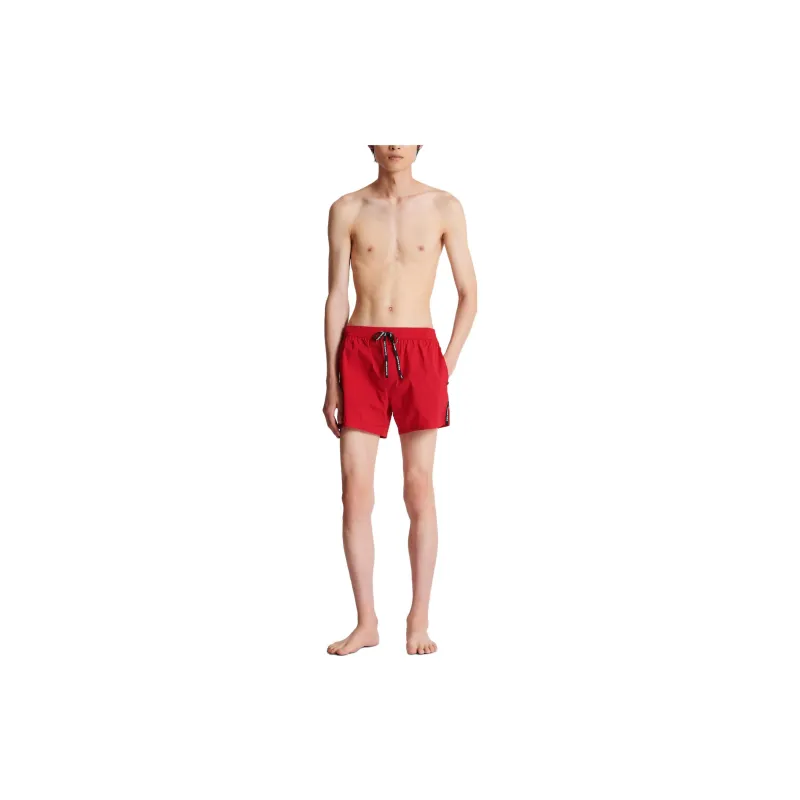 BALMAIN Logo print Swim Shorts-2